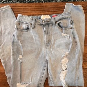 Altar’d State distressed “The Spice” BOYFRIEND jeans